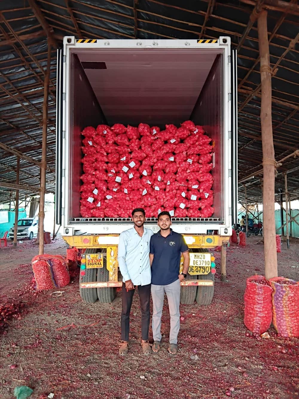 Container loading and reefer handling of produce at port — photo 7